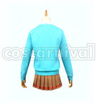 Learn Fumino Furuhashi Cosplay cosplay costume from We Never, back view