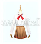 Learn Fumino Furuhashi Cosplay cosplay costume from We Never, front view 4