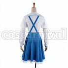 Became Commonplace Chifuyu Himeki cosplay costume from When Supernatural Battles, back view