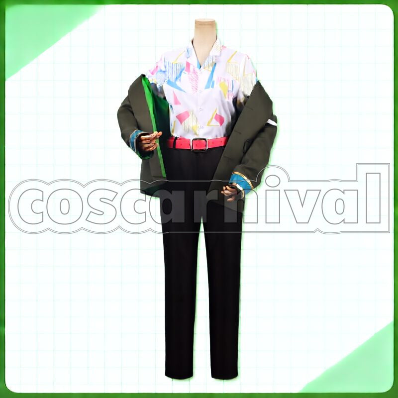 Mitsuki Kiryu Cosplay cosplay costume from WIND BREAKER, front view 2