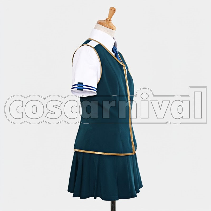 Ayaka Kagari cosplay costume from Witch Craft Works, side view 4