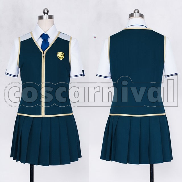 Ayaka Kagari cosplay costume from Witch Craft Works, front view 2
