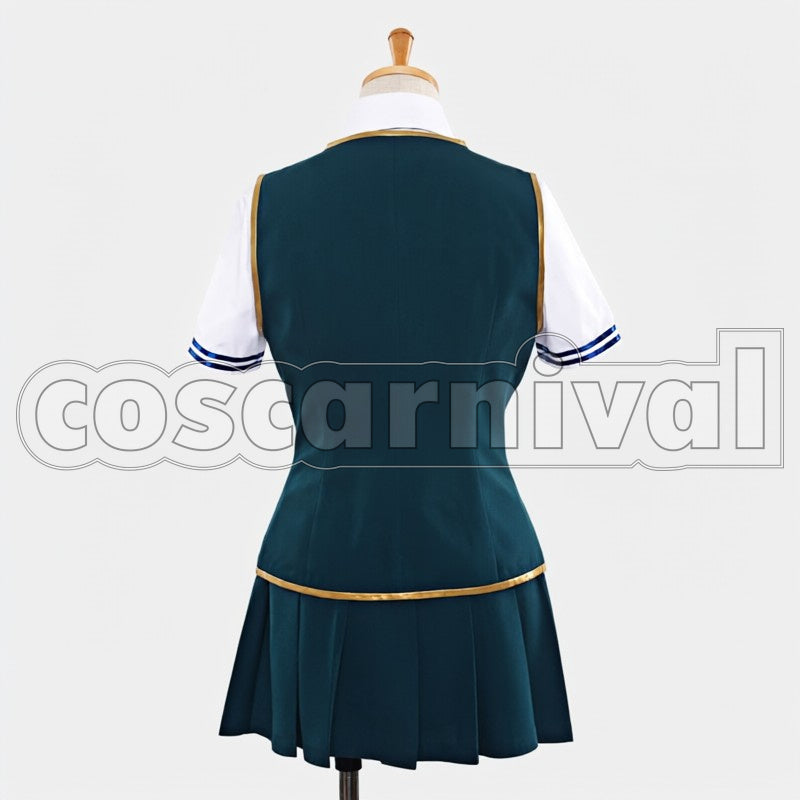 Kasumi Takamiya cosplay costume from Witch Craft Works, back view 2