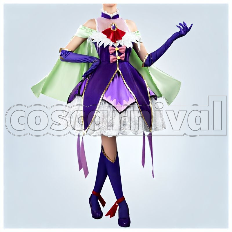 Cure! Cure Magical Diamond Style Cosplay cosplay costume from Witchy Pretty, front view 1