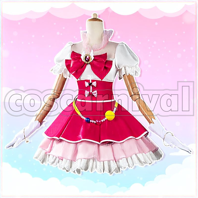 Cure! Cure Miracle Diamond Style Cosplay cosplay costume from Witchy Pretty, front view 3