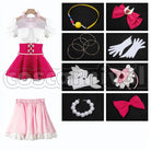 Cure! Cure Miracle Diamond Style Cosplay cosplay costume from Witchy Pretty, set view