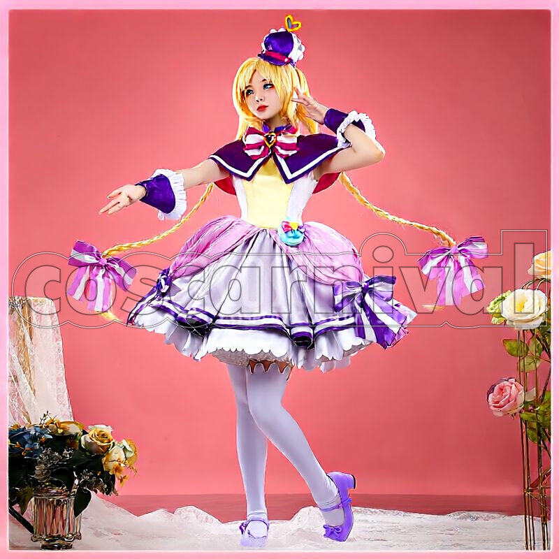 Cure Friendy Cosplay cosplay costume from Wonderful Precure!, front view 3