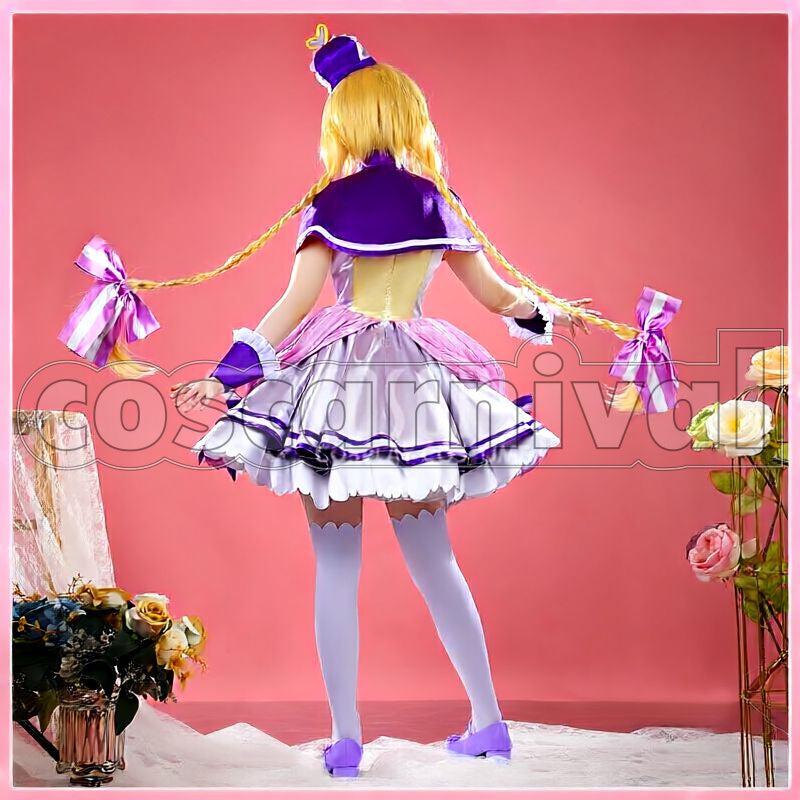 Cure Friendy Cosplay cosplay costume from Wonderful Precure!, back view