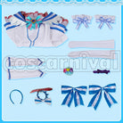 Cure Nyammy Cosplay cosplay costume from Wonderful Precure!, set view