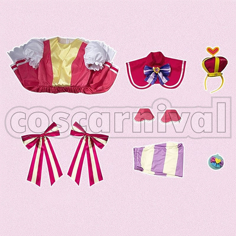 Cure Wonderful Cosplay cosplay costume from Wonderful Precure!, set view