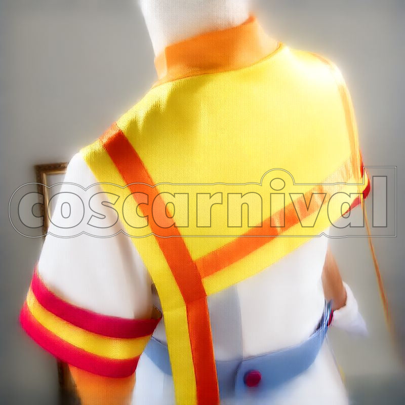 Cure! Daifuku Toyama Transformed Version Cosplay cosplay costume from Wonderful Pretty, back view 2