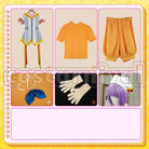 Cure! Daifuku Toyama Transformed Version Cosplay cosplay costume from Wonderful Pretty, set view