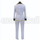 of Curse for a Holy Swordsman Moroha Haimura cosplay costume from World Break: Aria, back view
