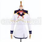 of Curse for a Holy Swordsman Satsuki Ranjo cosplay costume from World Break: Aria, front view