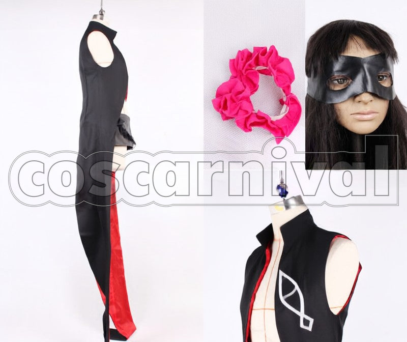 Plot Kate Hoshimiya Lady Venera cosplay costume from World Conquest Zvezda, side view 2