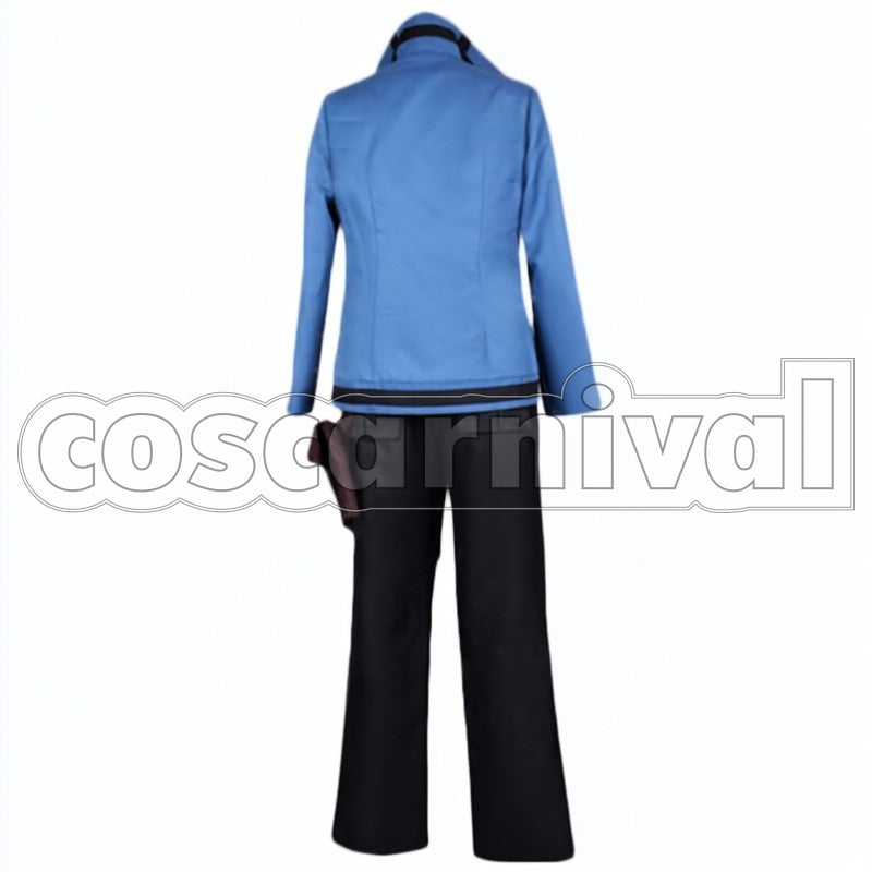 Yuichi Jin cosplay costume from World Trigger, back view