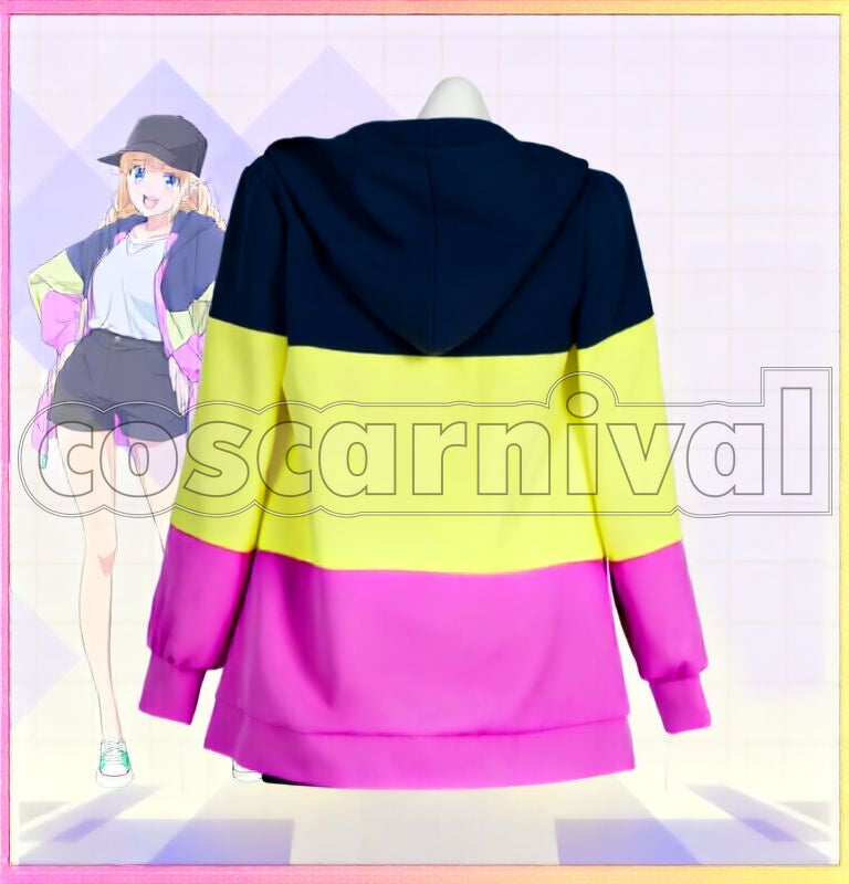 Kongming! Eiko Tsukimi Cosplay cosplay costume from Ya Boy, back view