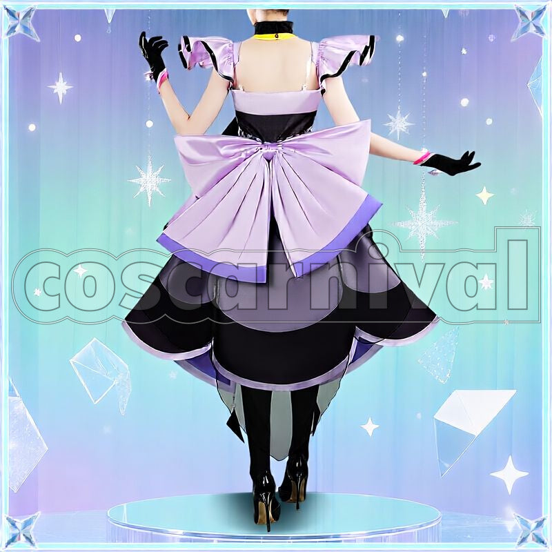 Idol Pretty Cure Cure Kiss Cosplay cosplay costume from You and, back view 1