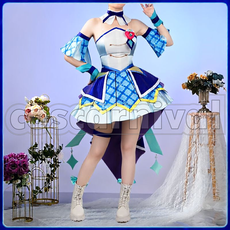 Idol Pretty Cure Cure Wink Cosplay cosplay costume from You and, front view 2