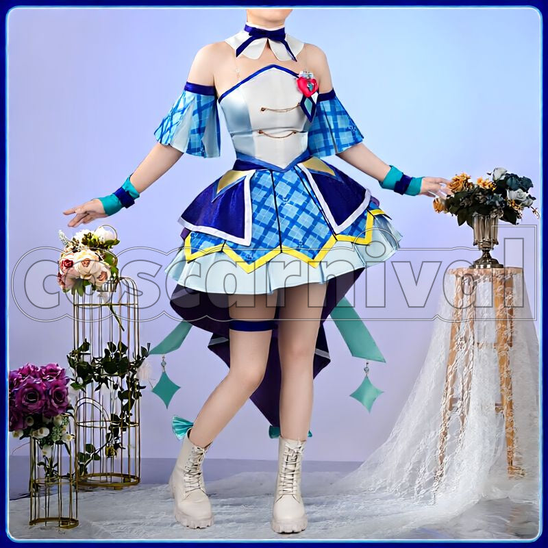 Idol Pretty Cure Cure Wink Cosplay cosplay costume from You and, front view 3