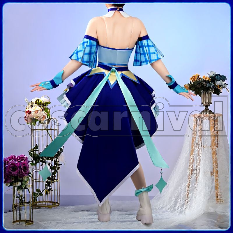 Idol Pretty Cure Cure Wink Cosplay cosplay costume from You and, back view