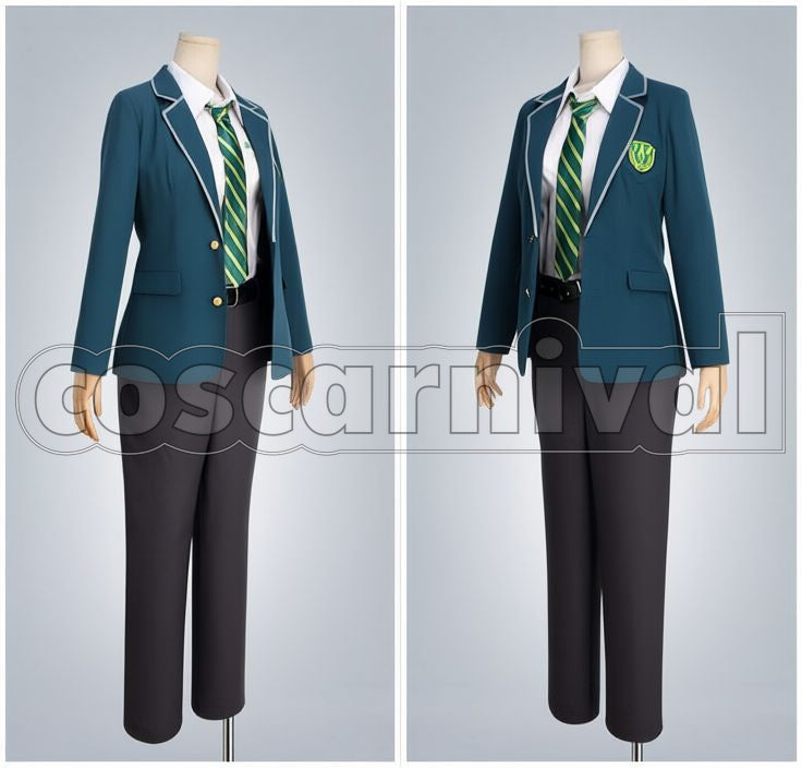 Taki Tachibana Cosplay cosplay costume from Your Name, front view 2