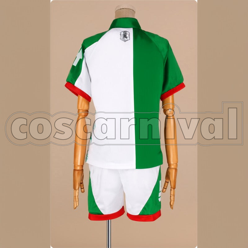 Eikichi Machimiya Ibitani cosplay costume from Yowamushi Pedal, back view