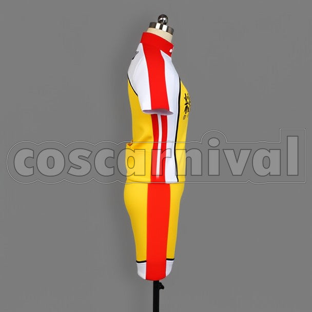 High School Cycling Club cosplay costume from Yowamushi Pedal Sohoku, side view 3