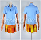 High School Cycling Club Girls Summer cosplay costume from Yowamushi Pedal Sohoku, front view