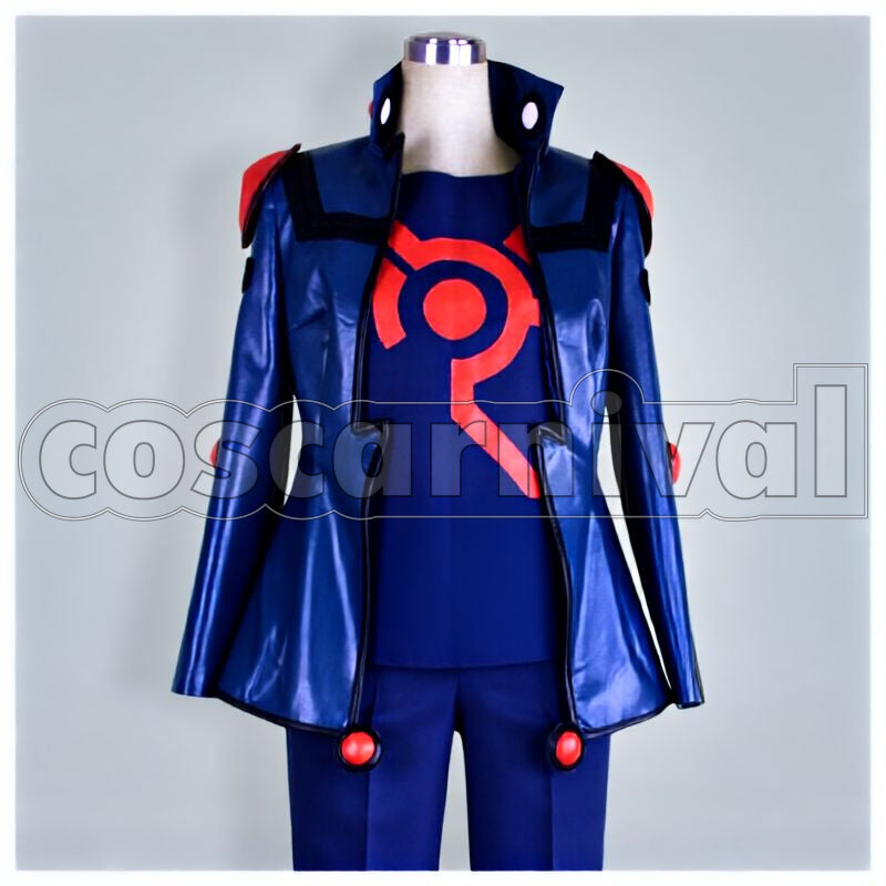 Yusei Fudo Cosplay cosplay costume from Yu-Gi-Oh! 5D's, front view