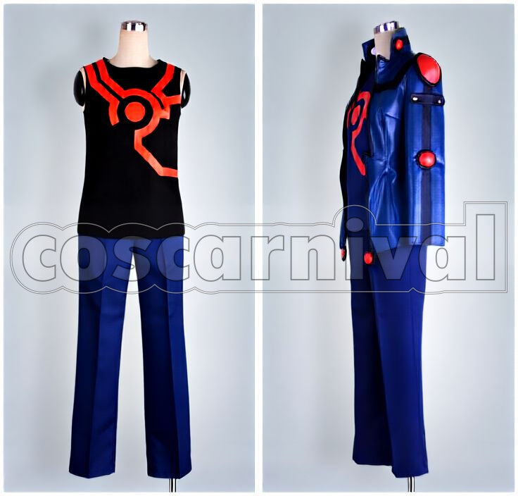 Yusei Fudo Cosplay cosplay costume from Yu-Gi-Oh! 5D's, detail-2