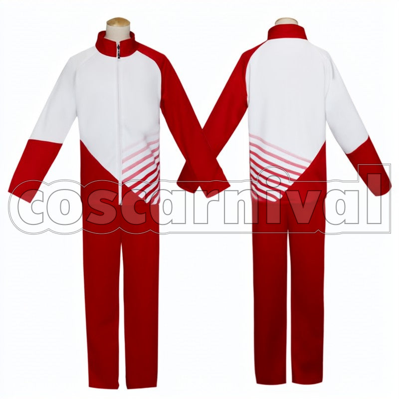 Christophe cosplay costume from Yuri!!! on Ice, front view 2