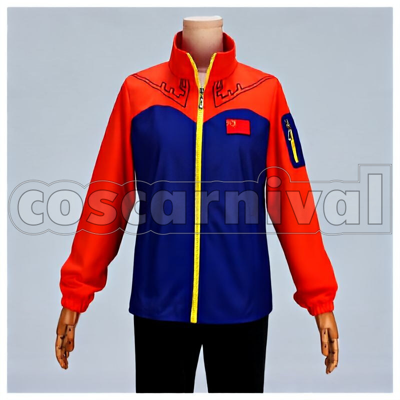 ICE Guang Hong Ji Jersey Uniform Cosplay cosplay costume from Yuri!!! on, front view 1