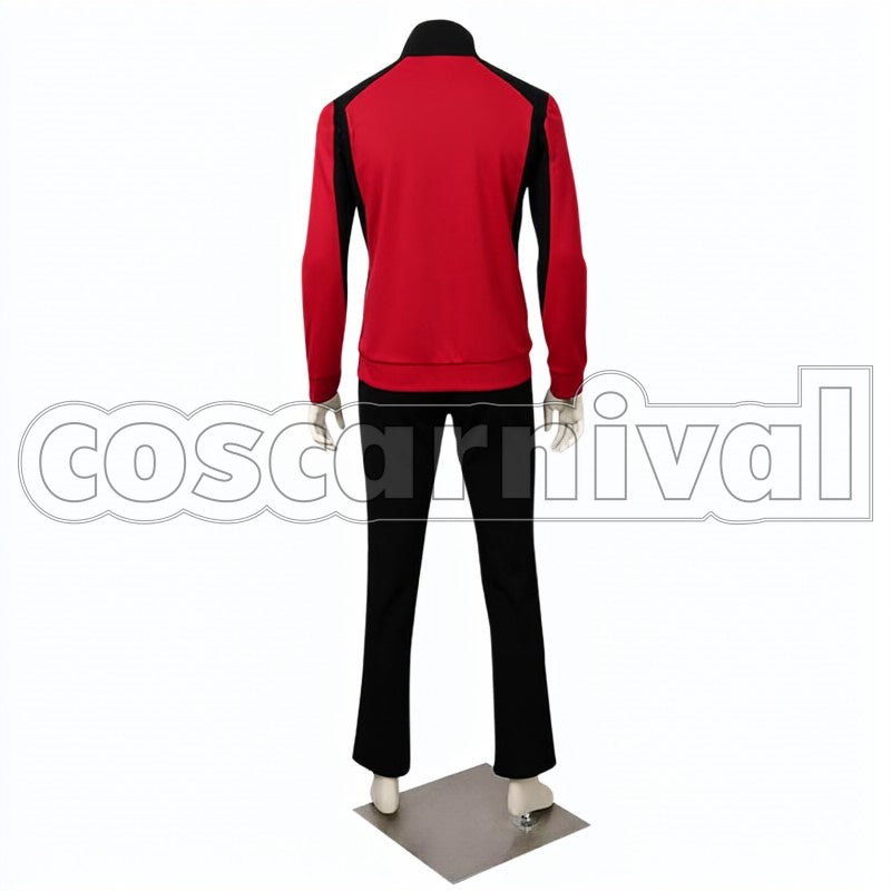 Jean-Jacques Leroy cosplay costume from Yuri!!! on Ice, back view