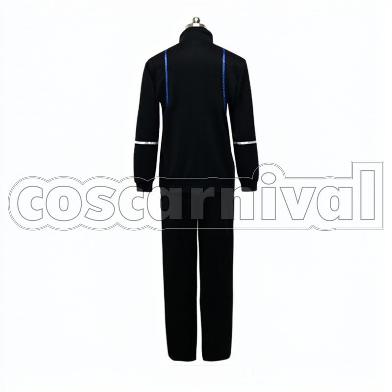Yuri Katsuki cosplay costume from Yuri!!! on Ice, back view 2