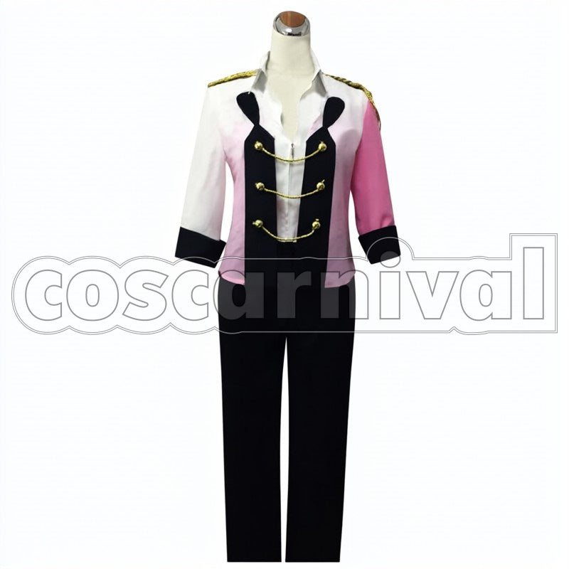 Victor Nikiforov cosplay costume from Yuri on Ice, front view