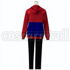 Yuri Plisetsky cosplay costume from Yuri!!! on Ice, back view
