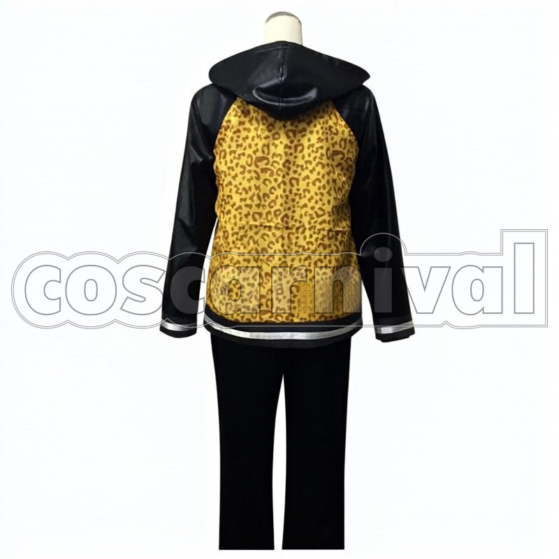 Yuri Plisetsky cosplay costume from Yuri!!! on Ice, back view