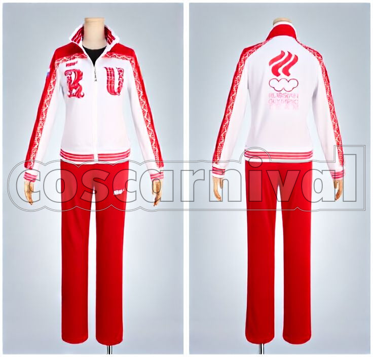 ICE Victor Nikiforov Jersey Uniform Cosplay cosplay costume from Yuri!!! on, detail-1