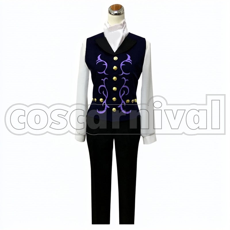 Yuri Plisetsky cosplay costume from Yuri on Ice, front view