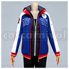 ICE Yuri Plisetsky Jersey Uniform Cosplay cosplay costume from Yuri!!! on, front view 1