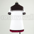 Nanamori Middle School Girls Summer cosplay costume from YuruYuri, back view