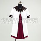 Nanamori Middle School Girls Summer cosplay costume from YuruYuri, front view