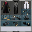 Zero Evelyn Chevalier Cosplay cosplay costume from Zenless Zone, set view