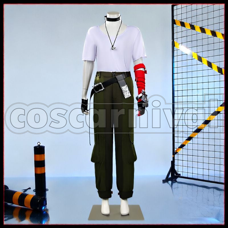 Zero Komano Manato Cosplay cosplay costume from Zenless Zone, front view 3