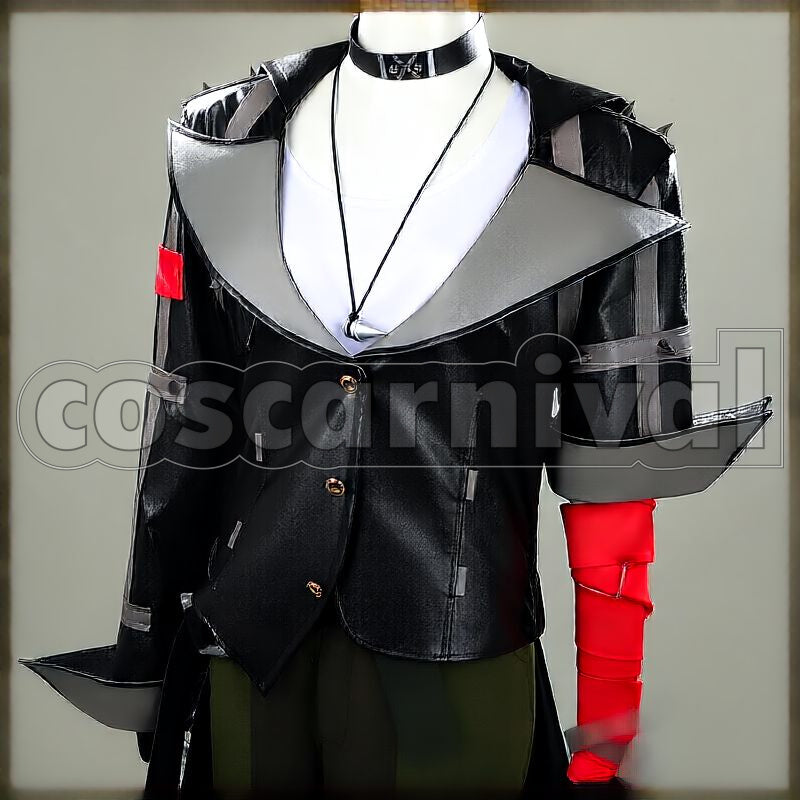 Zero Komano Manato Cosplay cosplay costume from Zenless Zone, front view 4