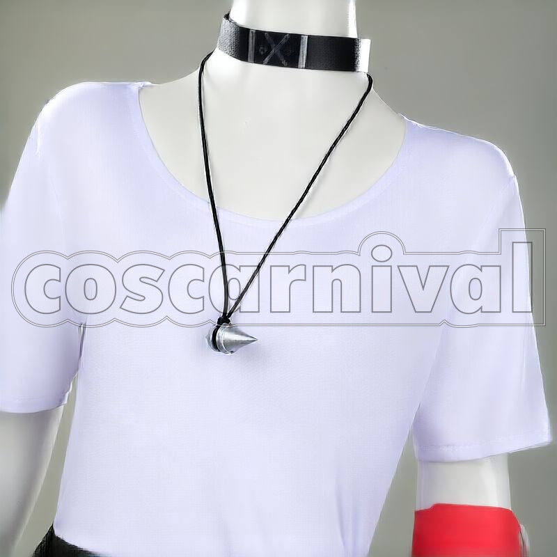 Zero Komano Manato Cosplay cosplay costume from Zenless Zone, accessory set view