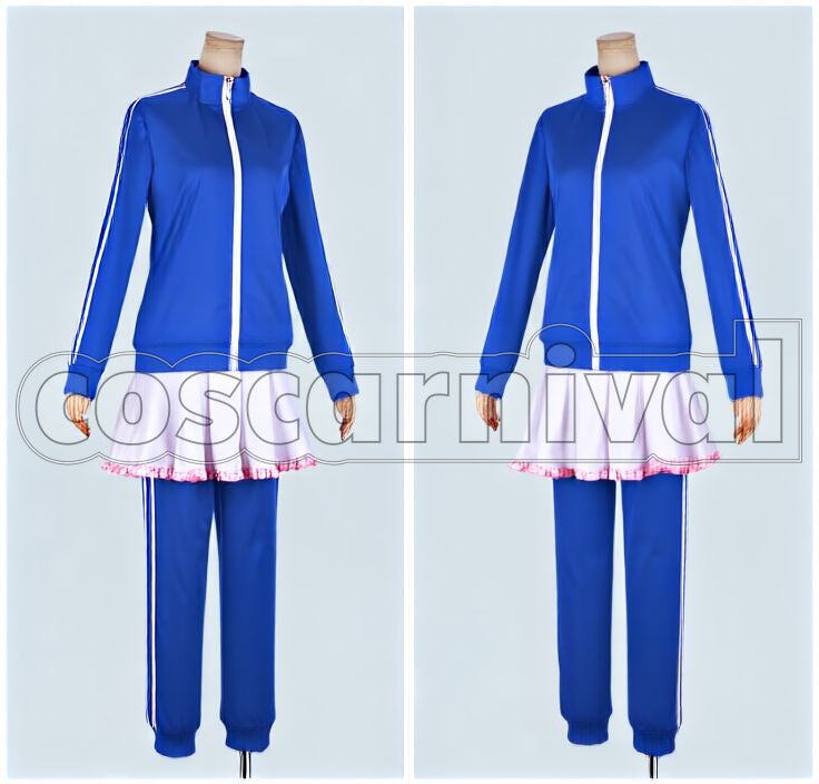 Saga Ai Mizuno Anime OP Adabana Necromancy Cosplay cosplay costume from Zombie Land, front view 2