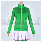 Saga Lily Hoshikawa Anime OP Adabana Necromancy Cosplay cosplay costume from Zombie Land, front view 1