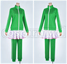 Saga Lily Hoshikawa Anime OP Adabana Necromancy Cosplay cosplay costume from Zombie Land, front view 2